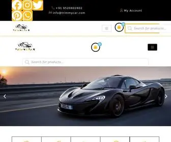 Trimmycar.com(Online Car Accessories) Screenshot