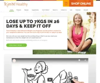 Trimnhealthy.com.au(Trim N Healthy) Screenshot