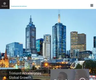Trimontrea.com(Leading Commercial Real Estate Loan Service Provider) Screenshot