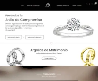 Trimooni.com(Diseño de Joyas oro y platino) Screenshot