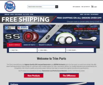 Trimparts.com(Trim Parts) Screenshot