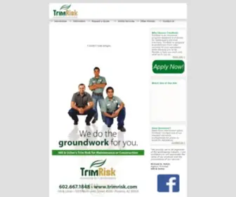 Trimrisk.com(TrimRisk Insurance for Professional Landscape Contractors from Hill & Usher Insurance & Surety) Screenshot