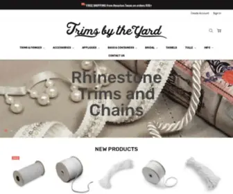 Trimsbytheyard.com(Trims By The Yard) Screenshot