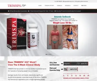 Trimspa.com(Trimpsa X32 Supplement) Screenshot