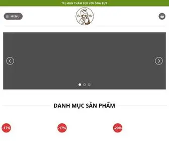 Trimunongbut.com(Trị Mụn Ông Bụt Chuyên Trị Thâm Mụn Sẹo) Screenshot