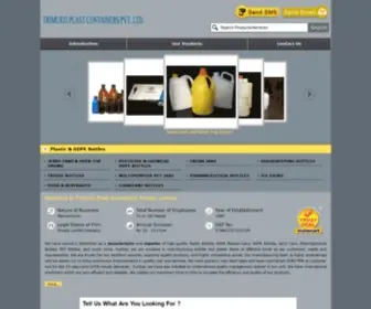 Trimurtiplast.com(Trimurti Plast Containers Private Limited) Screenshot