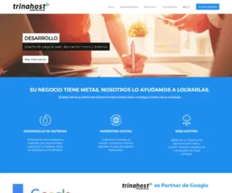 Trinahost.com(Marketing Digital y Desarrollo de Sistemas) Screenshot