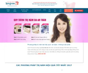 Trinamda.net(Điều trị nám da mặt tại Kangnam) Screenshot
