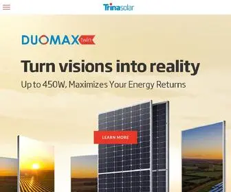 Trinasolar.com(Solar Panels) Screenshot