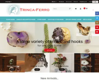 Trinca-Ferro.com(Buy Decorative Door Hardware & Knobs) Screenshot