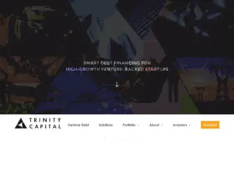 Trincapinvestment.com(Trinity Capital) Screenshot