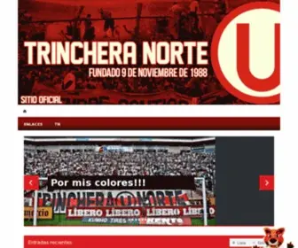 Trincheranorte.pe(TRINCHERA (U) NORTE) Screenshot