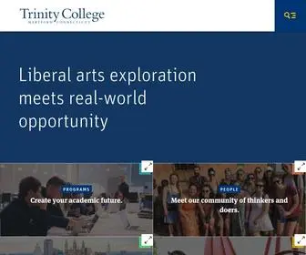 Trincoll.edu(Trinity College) Screenshot