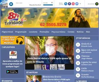 Trindadefm.com.br(Rádio) Screenshot