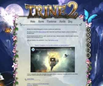 Trine2.com(Trine 2) Screenshot