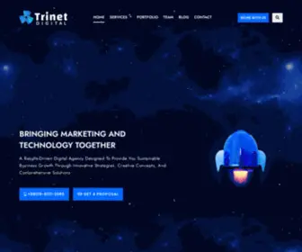 Trinetdigital.com(A Results) Screenshot