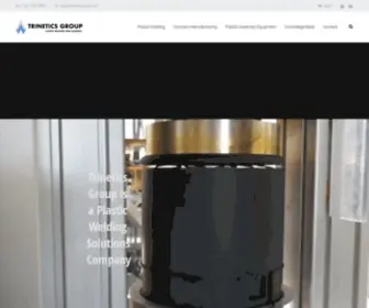 Trineticsgroup.com(Plastic Welding and Contract Manufacturing Solutions) Screenshot