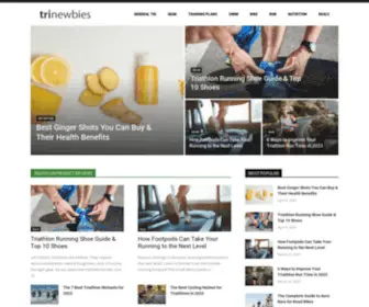 Trinewbies.com(Triathlon Tips and Advice for Everyone) Screenshot