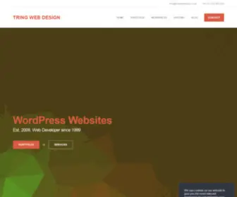 Tring-Web-Design.co.uk(Freelance WordPress Developer for Hire in Hertfordshire) Screenshot