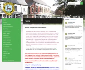 Tring.gov.uk(Tring Town Council) Screenshot