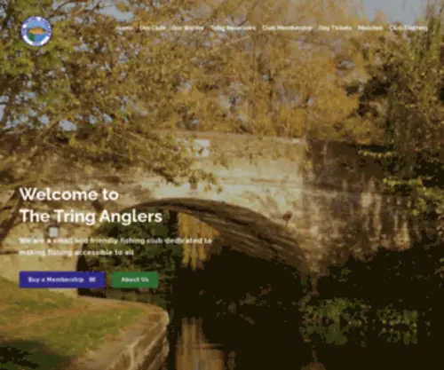 Tringanglers.org.uk(The Tring Anglers) Screenshot