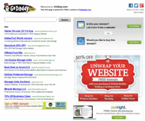 Trinibay.com(Forsale Lander) Screenshot
