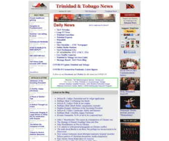 Trinidadandtobagonews.com(Trinidad News and Newspapers) Screenshot