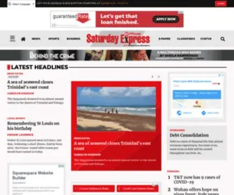 Trinidadexpress.com(The National Newspaper of Trinidad and Tobago HTML div) Screenshot