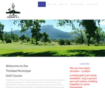 Trinidadgolfcourse.com(Trinidad Municipal Golf Course) Screenshot