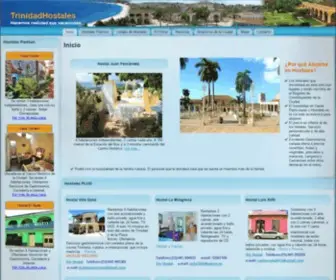 Trinidadhostales.com(Alquiler de Casas en Trinidad de Cuba) Screenshot