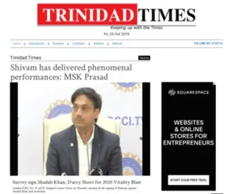 Trinidadtimes.com(Trinidad Times) Screenshot