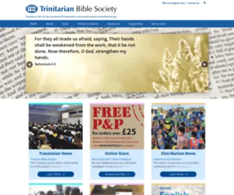 Trinitarianbiblesociety.org(Trinitarianbiblesociety) Screenshot