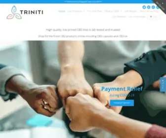 Triniti-CBD.com(Triniti CBD) Screenshot