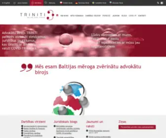 Triniti.lv(Triniti Latvia) Screenshot