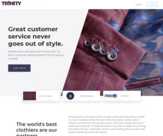 Trinity-Apparel.com(Trinity Apparel) Screenshot