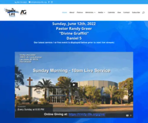 Trinity-Life.org(Trinity Life Center) Screenshot