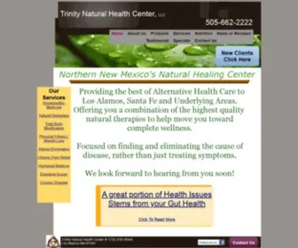 Trinity-NHC.com(Trinity Natural Health Center) Screenshot