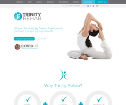 Trinity-Rehab.com(Trinity Rehab) Screenshot
