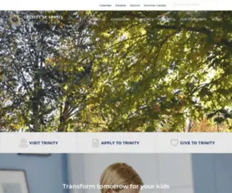 Trinityacademy.com(Innovative Classical Learning) Screenshot