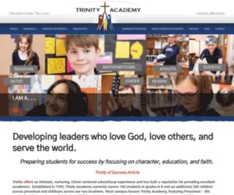 Trinityacademyofhudson.org(Education Under the Cross) Screenshot