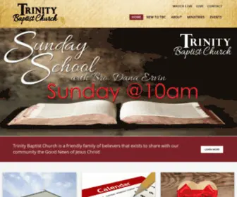 Trinitybaptistchurchnc.org(Trinity Baptist Church) Screenshot