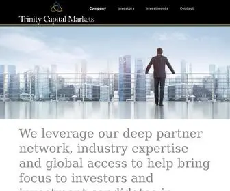 Trinitycapitalmarkets.com(FOREX and Private Equity Trading) Screenshot