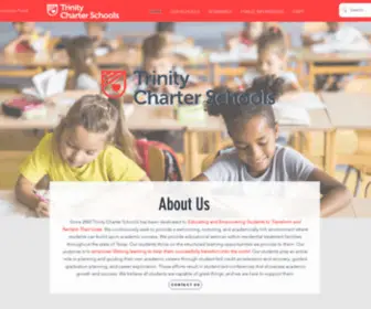 Trinitycharterschools.org(Trinity Charter Schools) Screenshot