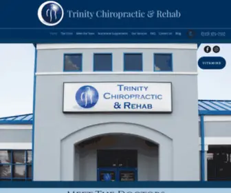 Trinitychirorehab.com(The Clinic) Screenshot