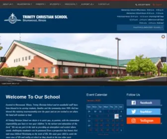 Trinitychristian.info(Trinity Christian School) Screenshot