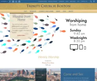 Trinitychurchboston.org(Trinity Church Boston) Screenshot