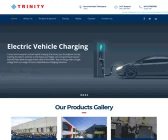 Trinitycleantech.com(Trinity Cleantech Pvt) Screenshot