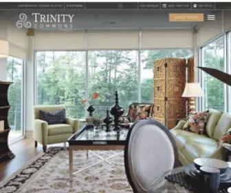 Trinitycommons.com(Luxury Apartments in Durham) Screenshot