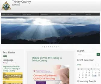 Trinitycounty.org(Trinity County) Screenshot