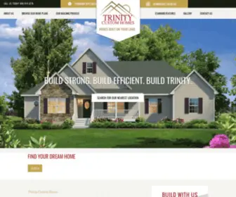 Trinitycustom.com(Trinity Custom Homes) Screenshot